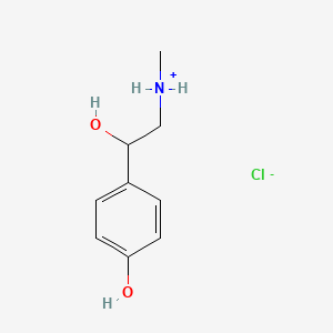molecular formula C9H14ClNO2 B1682850 Synephrine hydrochloride CAS No. 5985-28-4