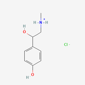 molecular formula C9H14ClNO2 B1682850 辛弗林盐酸盐 CAS No. 5985-28-4