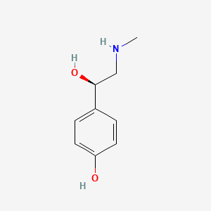 molecular formula C9H13NO2 B1682851 (-)-Synephrine CAS No. 614-35-7