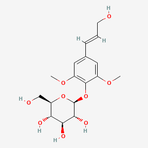 molecular formula C17H24O9 B1682858 丁香素 CAS No. 118-34-3