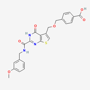 molecular formula C24H21N3O6S B1682871 T-26c CAS No. 869296-13-9