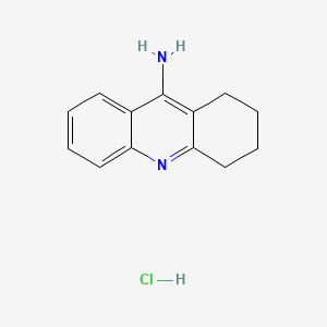 molecular formula C13H15ClN2 B1682878 Tacrine Hydrochloride CAS No. 1684-40-8