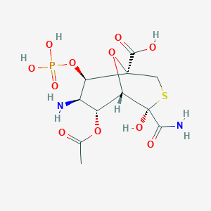 molecular formula C11H17N2O11PS B1682879 Tagetitoxin CAS No. 87913-21-1