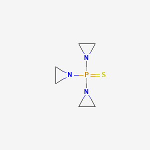 molecular formula C6H12N3PS B1682881 Thiotepa CAS No. 52-24-4