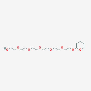 molecular formula C17H34O8 B1682890 Thp-peg7 