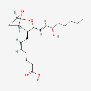 molecular formula C19H14O6 B1682896 thromboxane A2 CAS No. 57576-52-0