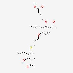 molecular formula C29H38O7S B1682912 Tipelukast CAS No. 125961-82-2
