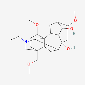 molecular formula C24H39NO5 B1682923 Talatisamine CAS No. 20501-56-8