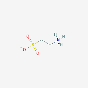 molecular formula C2H7NO3S B1682933 Taurine CAS No. 107-35-7
