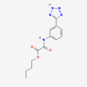 molecular formula C13H15N5O3 B1682938 Tazanolast CAS No. 82989-25-1