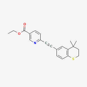 molecular formula C21H21NO2S B1682939 Tazarotene CAS No. 118292-40-3