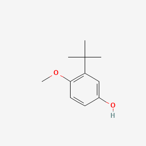 molecular formula C11H16O2 B1682940 2-tert-Butyl-4-hydroxyanisole CAS No. 88-32-4