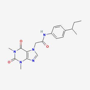 molecular formula C19H23N5O3 B1682950 Tcs 5861528 CAS No. 332117-28-9