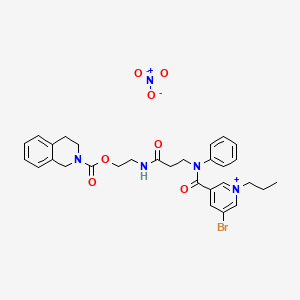molecular formula C30H34BrN5O7 B1682958 Tcv 309 CAS No. 131311-25-6