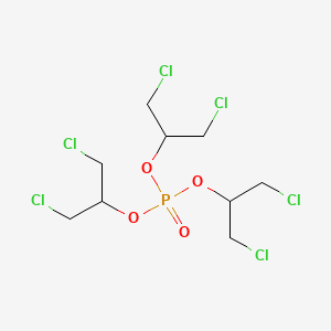 molecular formula C9H15Cl6O4P B1682961 Fe(III)(TDCPP) chloride CAS No. 13674-87-8