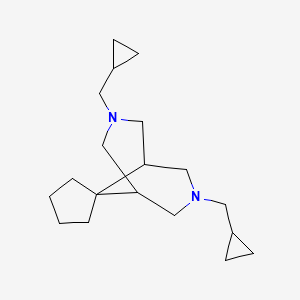 molecular formula C19H32N2 B1682964 Tedisamil CAS No. 90961-53-8