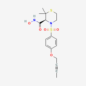 molecular formula C17H22N2O5S2 B1682966 TMI-1 