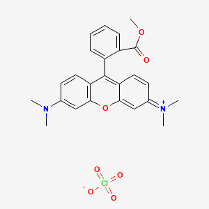 molecular formula C25H25ClN2O7 B1682969 TMRM CAS No. 115532-50-8