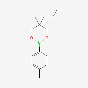 molecular formula C14H21BO2 B1682974 Tolboxane CAS No. 2430-46-8