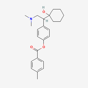 molecular formula C24H31NO3 B1682980 Ansofaxine CAS No. 916918-80-4
