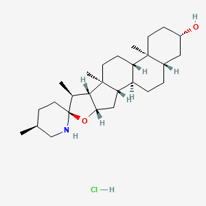 molecular formula C27H46ClNO2 B1682985 Tomatidine hydrochloride CAS No. 6192-62-7