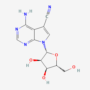 molecular formula C12H13N5O4 B1682990 Toyocamycin nucleoside CAS No. 606-58-6