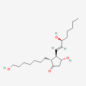 molecular formula C20H36O4 B1682993 PGE1 alcohol CAS No. 21562-57-2
