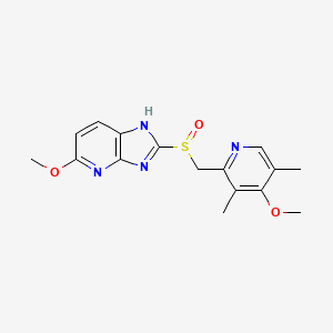 molecular formula C16H18N4O3S B1683002 Tenatoprazole CAS No. 113712-98-4
