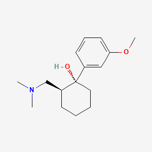 molecular formula C16H25NO2 B1683010 曲马多 CAS No. 27203-92-5