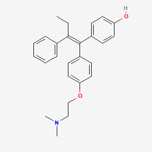 molecular formula C26H29NO2 B1683011 4-Hydroxytamoxifen CAS No. 68047-06-3