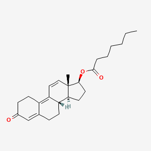 molecular formula C25H34O3 B1683015 Trenbolone Enanthate CAS No. 1629618-98-9