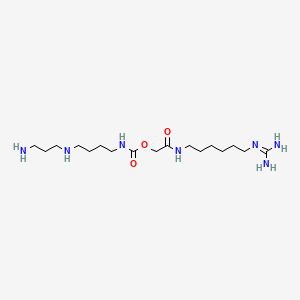 molecular formula C17H37N7O3 B1683016 Tresperimus CAS No. 160677-67-8