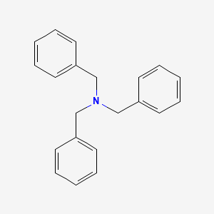 molecular formula C21H21N B1683019 Tribenzylamine CAS No. 620-40-6