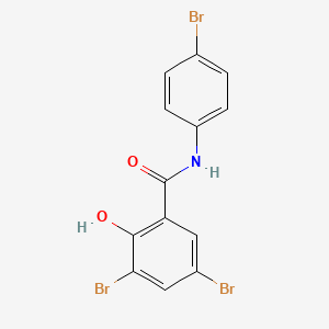 molecular formula C13H8Br3NO2 B1683021 Tribromsalon CAS No. 87-10-5