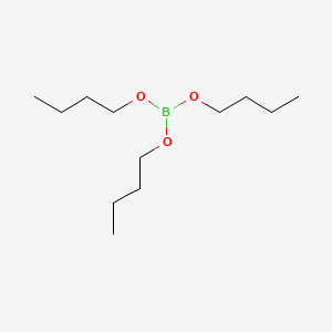molecular formula C12H27BO3 B1683022 Tributyl borate CAS No. 688-74-4
