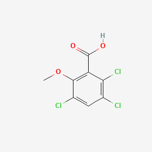 molecular formula C8H5Cl3O3 B1683026 Tricamba CAS No. 2307-49-5
