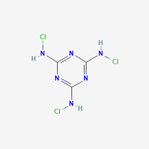 molecular formula C4H6Cl2N6 B1683029 Trichloromelamine CAS No. 7673-09-8