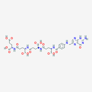 molecular formula C34H40N10O15 B1683034 Triglutamate folate CAS No. 29701-38-0