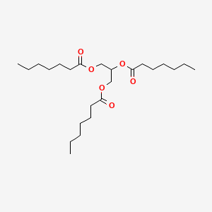 molecular formula C24H44O6 B1683035 Triheptanoin CAS No. 620-67-7