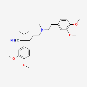molecular formula C27H38N2O4 B1683045 Verapamil CAS No. 52-53-9