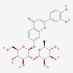 molecular formula C27H30O15 B1683047 Lonicerin CAS No. 25694-72-8