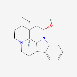 molecular formula C19H24N2O B1683054 Vincanol CAS No. 19877-89-5