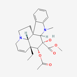 B1683057 Vindorosine CAS No. 5231-60-7