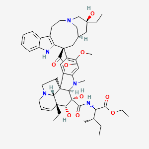 molecular formula C51H69N5O9 B1683061 Vinleucinol CAS No. 81571-28-0