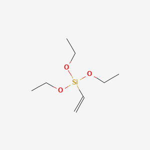 molecular formula C8H18O3Si B1683064 Vinyltriethoxysilane CAS No. 78-08-0