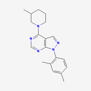 molecular formula C19H23N5 B1683068 VU0080241 