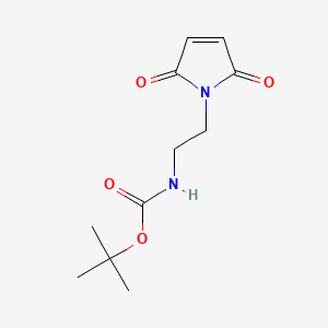 molecular formula C11H16N2O4 B1683089 N-Boc-2-Maleimidoethylamine CAS No. 134272-63-2