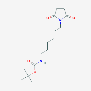 molecular formula C15H24N2O4 B1683090 Mal-C4-NH-Boc CAS No. 124529-64-2