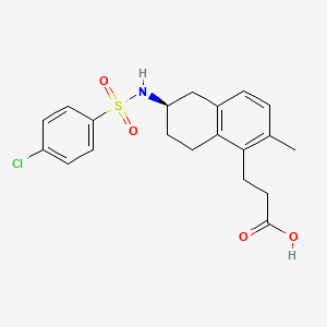 molecular formula C20H22ClNO4S B1683094 特鲁班 CAS No. 165538-40-9