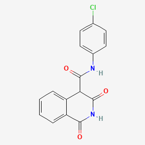 molecular formula C16H11ClN2O3 B1683098 Tesicam CAS No. 21925-88-2